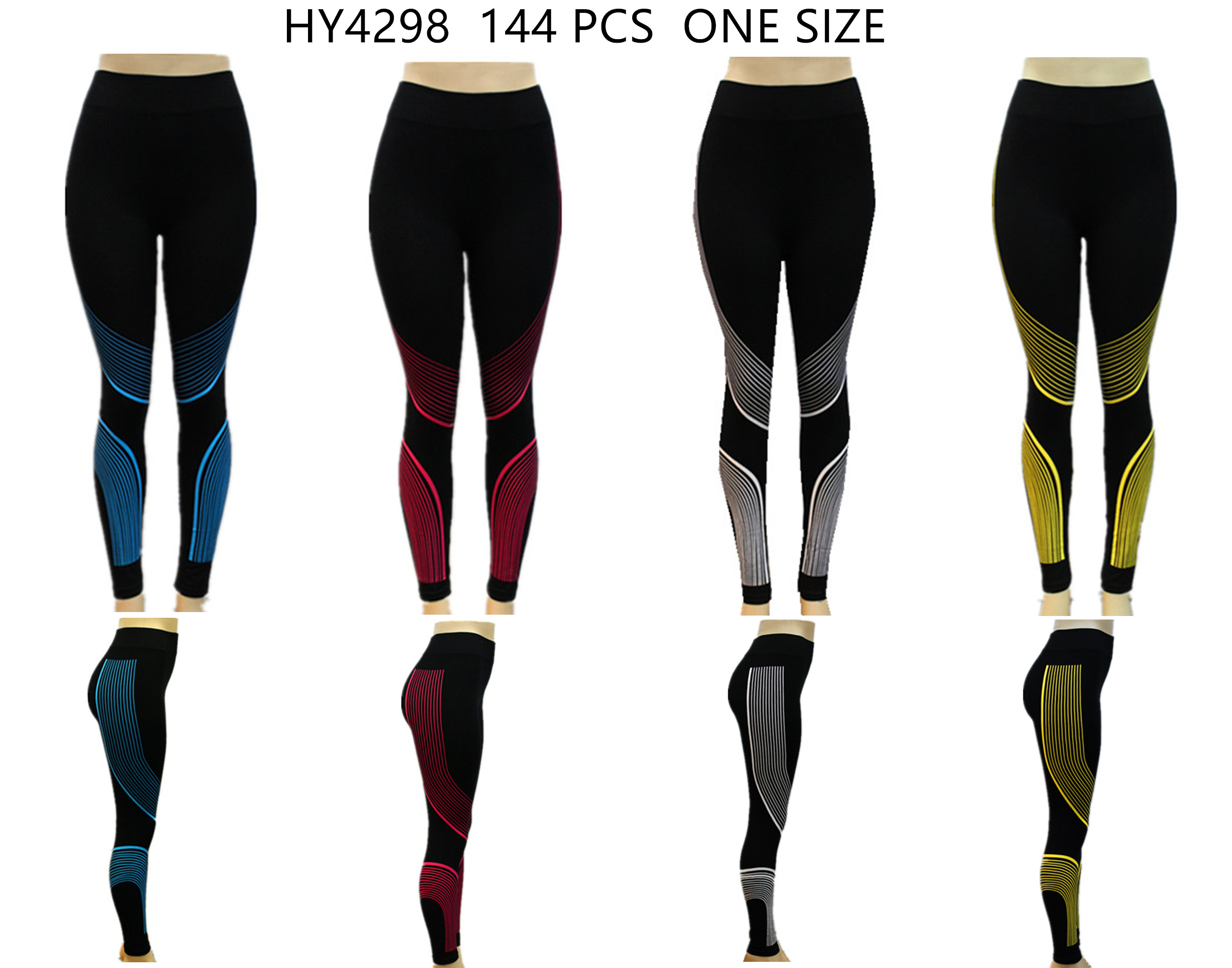 Women's Printed Legging Mix Color One Dozen Wholesale One Size