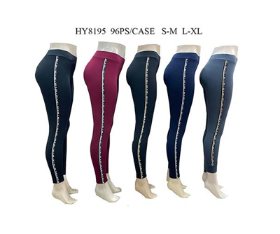 Women's Legging Mix Color One Dozen Wholesale Size: S-M, L-XL - Nali  Collection, Inc.